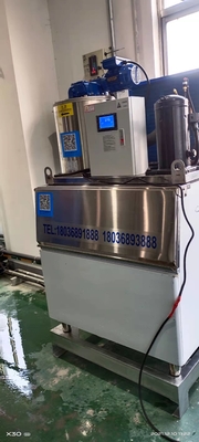 Fabricante de hielo grande de hacer hielo de la escama de la máquina 0.5ton de Flack de la alta productividad