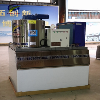 Alta máquina comercial 1ton de la escama del hielo del rendimiento 3.94kw~90kw