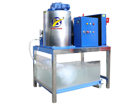 1 2 3 5 tonelada automática 3P 380Volt 50Hz de la máquina 10 del fabricante de hielo de la escama