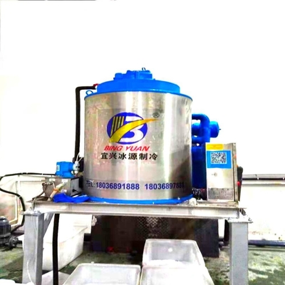 1 2 3 5 tonelada automática 3P 380Volt 50Hz de la máquina 10 del fabricante de hielo de la escama
