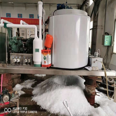 Control del PLC de la máquina del fabricante de la escama del hielo 15tons/Day de la refrigeración por evaporación