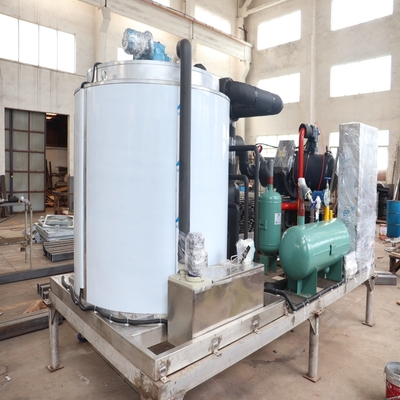 Control del PLC de la máquina del fabricante de la escama del hielo 15tons/Day de la refrigeración por evaporación