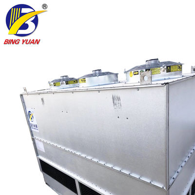 Torre de acero galvanizada 4KW de la refrigeración por evaporación de la bobina 220V