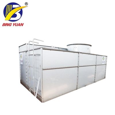 Torre de acero galvanizada 4KW de la refrigeración por evaporación de la bobina 220V