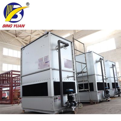 Refrigerador evaporativo del condensador de 4KW R404A 380V, condensador de la refrigeración