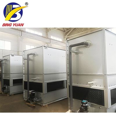 Refrigerador evaporativo del condensador de 4KW R404A 380V, condensador de la refrigeración