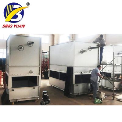 Refrigerador evaporativo del condensador de 4KW R404A 380V, condensador de la refrigeración