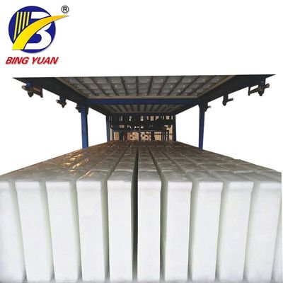Máquina del fabricante de hielo de bloque de R404A 2.7KW 10000KG, 10 Ton Ice Block Making Machine