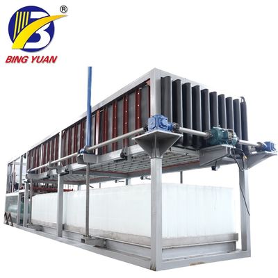 Máquina de hielo de la capacidad grande del precio de fábrica, capacidad diaria industrial del fabricante de hielo de bloque 10T