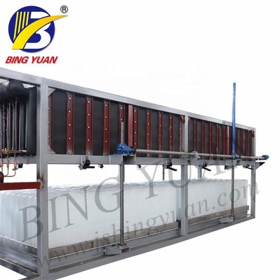 380V 50KG 30 Ton Block Ice Maker Machine, máquina de hielo clara de bloque