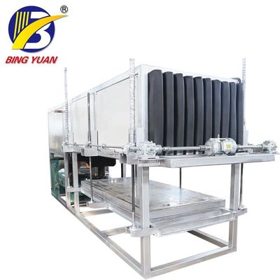 Hoteles 20V 10 toneladas de cubo de hielo industrial que hace la máquina