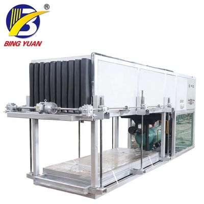 Hoteles 20V 10 toneladas de cubo de hielo industrial que hace la máquina