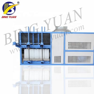 Fabricante comercial del bloque de hielo de la refrigeración por aire 1T 6KW