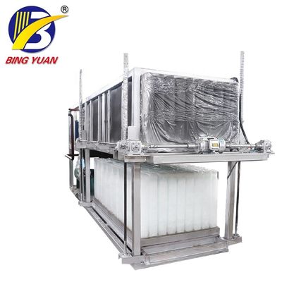 Hoteles 20V 10 toneladas de cubo de hielo industrial que hace la máquina