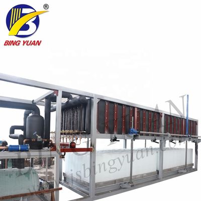 Máquina del fabricante de hielo de bloque de la refrigeración por agua 50KG 220V, 3 Ton Ice Machine