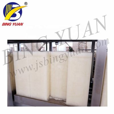 Fabricante comercial del bloque de hielo de la refrigeración por aire 1T 6KW