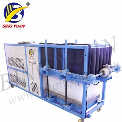 Fabricante comercial del bloque de hielo de la refrigeración por aire 1T 6KW