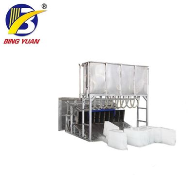 Máquina de hielo comercial de bloque de sistema de Brine