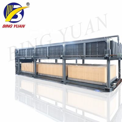 Máquina del fabricante de hielo de bloque de la tonelada 5KG de la aleación de aluminio 5