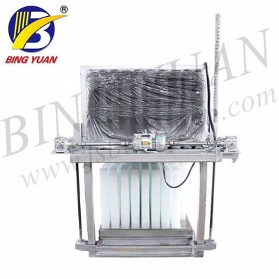 2000kgs 24h hizo salir el bloque de hielo industrial que hacía la máquina en venta