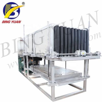 2000kgs 24h hizo salir el bloque de hielo industrial que hacía la máquina en venta