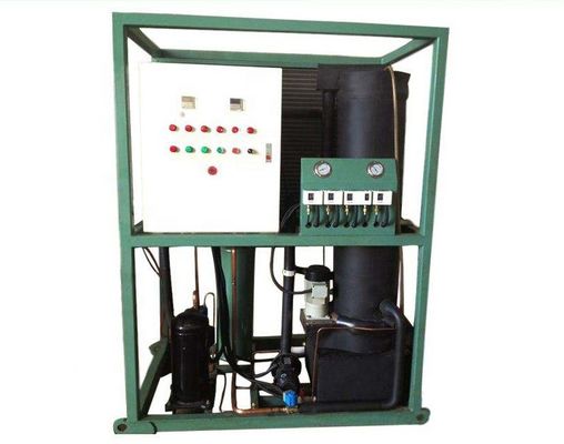 Fabricante de hielo refrigerado por agua de acero SS304 de carbono 1.5T 28m m