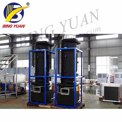 60 toneladas de 35m m de máquina de hacer hielo del tubo, máquina de hielo de acero inoxidable