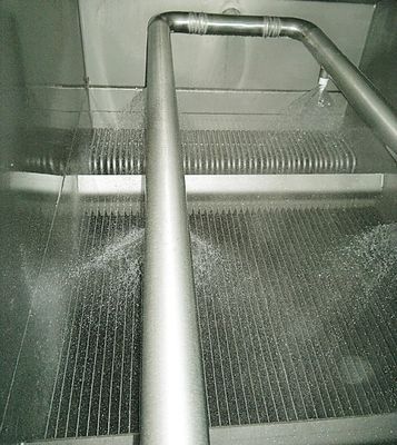 Máquina automática del fabricante de hielo del tubo de 200 grados del cambiador de calor