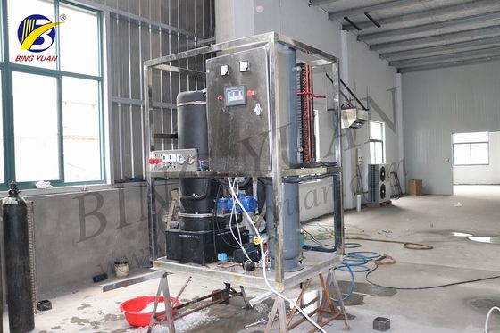 R404A 200V 35m m máquina del fabricante del tubo del hielo de 1 tonelada