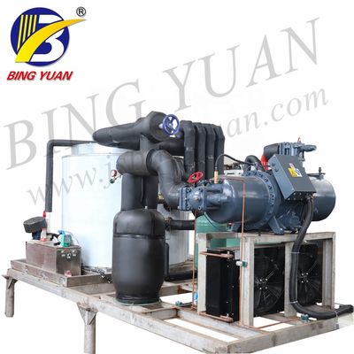 Máquina del fabricante de hielo de la escama de la refrigeración por evaporación 220V 15T 69KW