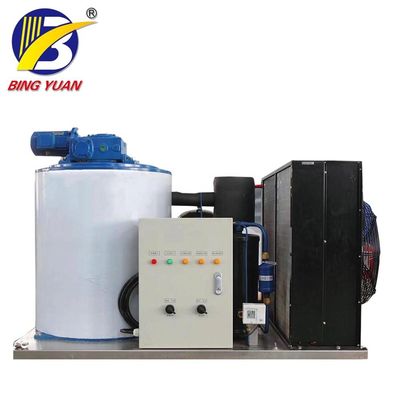 3 toneladas de Yixing ICS forman escamas máquina de hacer hielo, fabricante de hielo de alta calidad de la escama