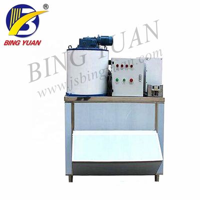 Máquina de acero inoxidable del fabricante de hielo de la escama 5T, máquina de hielo comercial de la escama