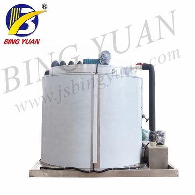 Máquina del fabricante de hielo de la escama de R404A 220V 12T, máquina comercial del fabricante de hielo