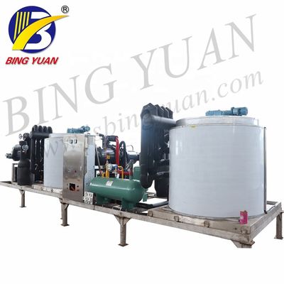 Máquina de hacer hielo 3600KG 15 del bloque automático de la tonelada 69KW