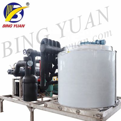 Máquina de hielo de la escama con eficacia alta, máquina de hielo diaria industrial completamente automática de la capacidad del fabricante de hielo de la escama 15T