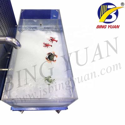 Máquina comercial del fabricante de hielo de la refrigeración por agua R22A 96KW 15T