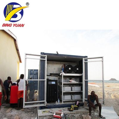 La energía solar comercial de 120m m transportó en contenedores la cámara fría, almacenamiento de la comida de la cámara fría