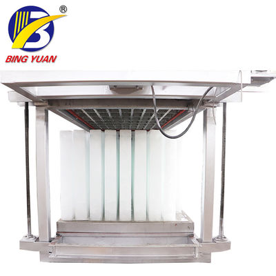 Máquina de acero inoxidable del bloque de hielo de 304 anuncios publicitarios