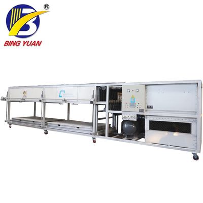 Refrigeración por evaporación 6 máquina del fabricante de hielo de bloque de la tonelada 480V