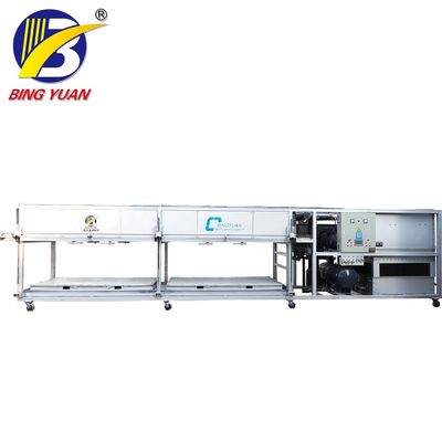 Refrigeración por evaporación 6 máquina del fabricante de hielo de bloque de la tonelada 480V
