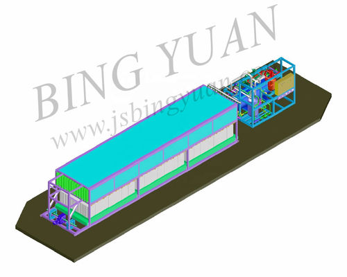 Bloque de hielo que hace máquina la máquina de hielo refrescada directa de bloque, bajo fabricante de hielo costo del alto rendimiento