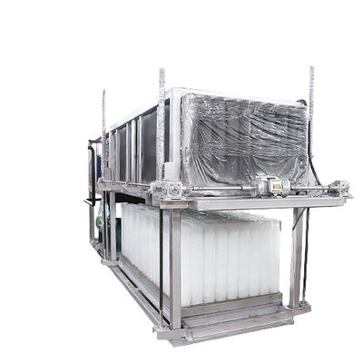 3000kgs 24h hizo salir el bloque de hielo industrial que hacía la máquina en venta