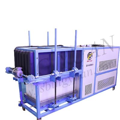 3000kgs 24h hizo salir el bloque de hielo industrial que hacía la máquina en venta